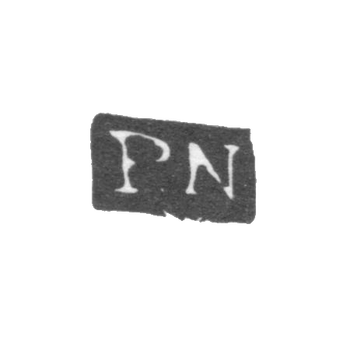 Клеймо мастера Нибом Петтер - Ленинград - инициалы "PN", фото 