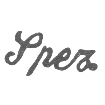 Клеймо мастера Шпер Адольф - Ленинград - инициалы "Sper", фото 