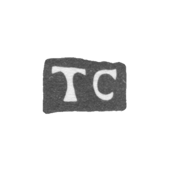 Клеймо мастера Силуянов Тимофей Филиппов - Москва - инициалы "ТС" - 1752-е гг. - 1802 г., фото 
