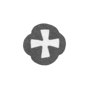 Городское клеймо Таллина 1829-1842 гг. "Крест", фото 