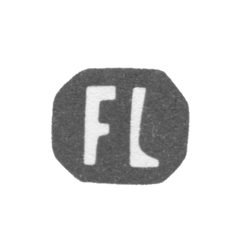 Клеймо мастера Лепик Ф. - Тарту - инициалы "FL" - 1924-1940 гг., фото 