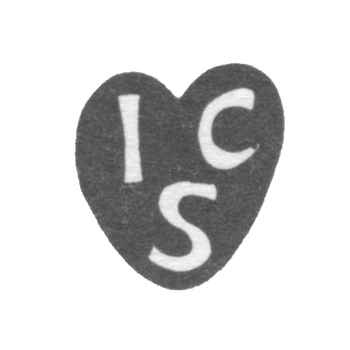 Клеймо мастера Швенгель Иоганн Кристиан - Тарту - инициалы "ICS" - 18 век, фото 