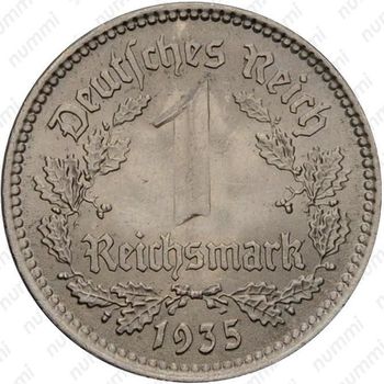 1 рейхсмарка 1935