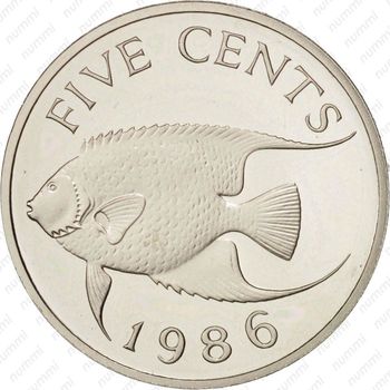 5 центов 1986