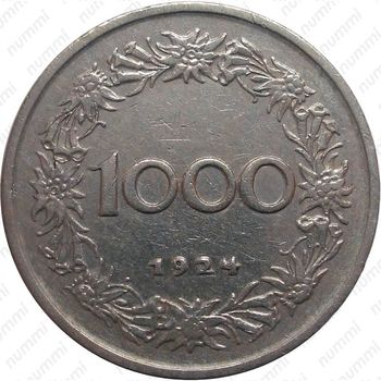 1000 крон 1924