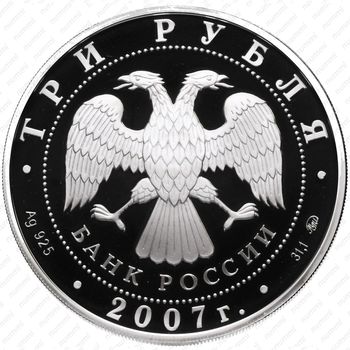 3 рубля 2007, спутник