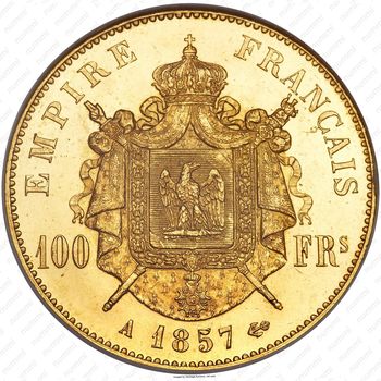 100 франков 1857