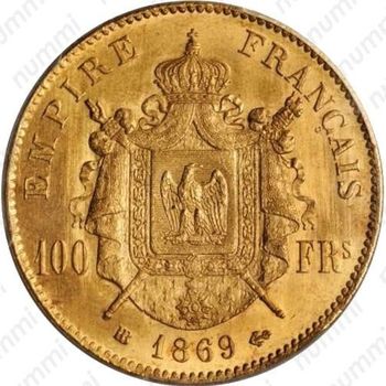 100 франков 1869