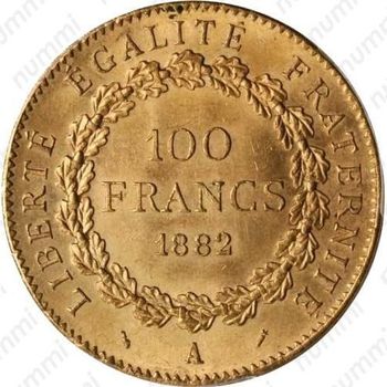 100 франков 1882