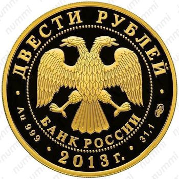 200 рублей 2013, хоккей
