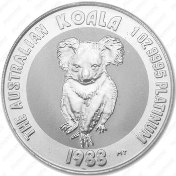 100 долларов 1988, коала