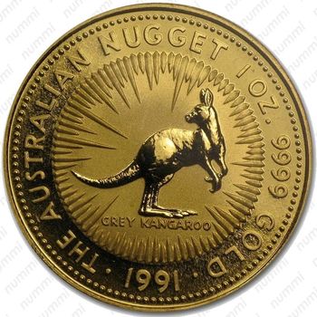 100 долларов 1991, кенгуру