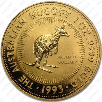 100 долларов 1993, кенгуру