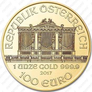 100 евро 2017, Венская филармония