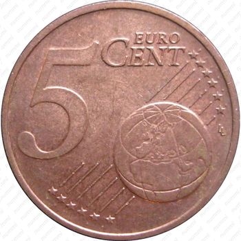 5 евро центов 2002 - Реверс
