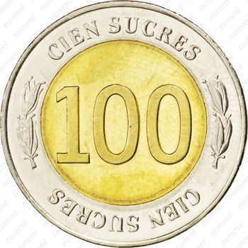 100 сукре 1997, Центробанк