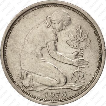 50 пфеннигов 1978