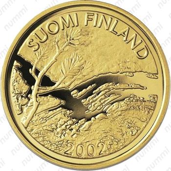 100 евро 2002, полярный день