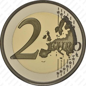 2 евро 2014, независимость - Реверс