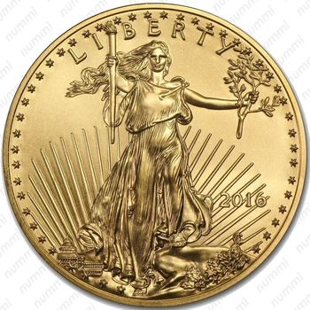 5 долларов 2016, американский орёл