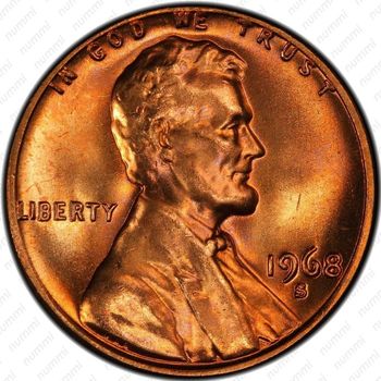 1 цент 1968