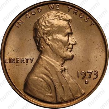 1 цент 1973 - Аверс