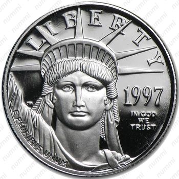 10 долларов 1997, американский орёл