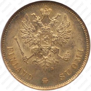 10 марок 1878, S - Аверс