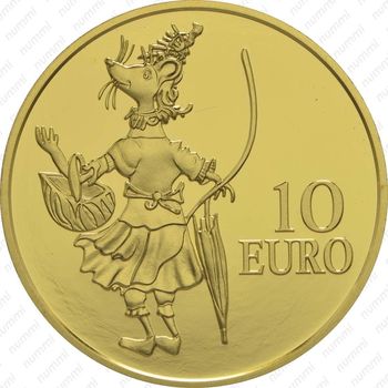 10 евро 2016, мышь Кетти