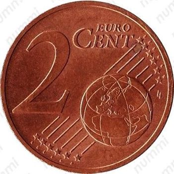 2 евро цента 2013 - Реверс
