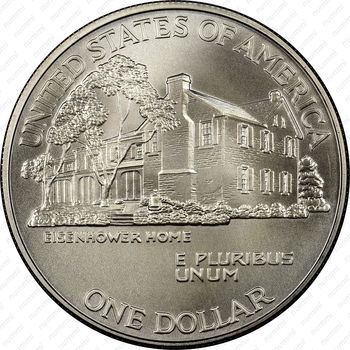 1 доллар 1990, Эйзенхауэр