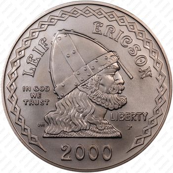 1 доллар 2000, Лейф Эрикссон