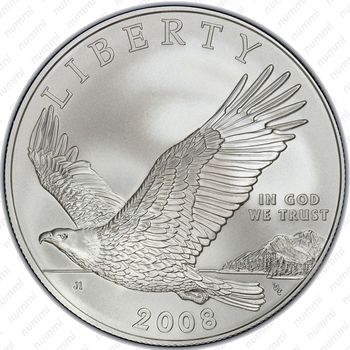 1 доллар 2008, белоголовый орлан