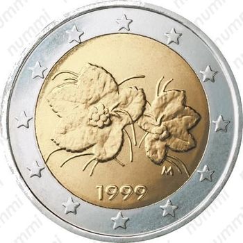 2 евро 1999, M - Аверс