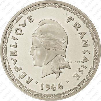 100 франков 1966