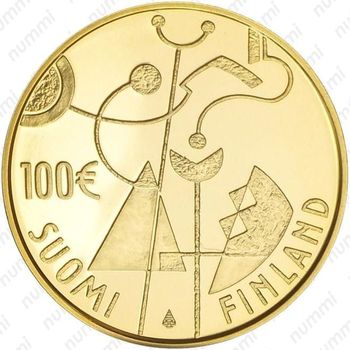 100 евро 2007, независимость Финляндии