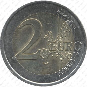 2 евро 2001, регулярный чекан Франции - Реверс