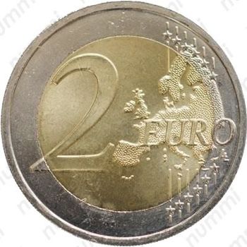 2 евро 2009, 10 лет союзу (Австрия) - Реверс