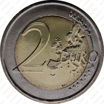 2 евро 2012, семья - Реверс