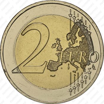 2 евро 2014, Эль Греко - Реверс