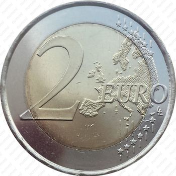 2 евро 2014, регулярный чекан Андорры - Реверс