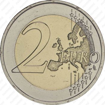 2 евро 2015, 30 лет флагу Европы (Словакия) - Реверс