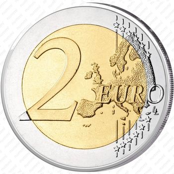 2 евро 2015, 70 лет мира в Европе - Реверс