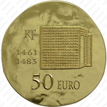 50 евро 2013, Людовик XI