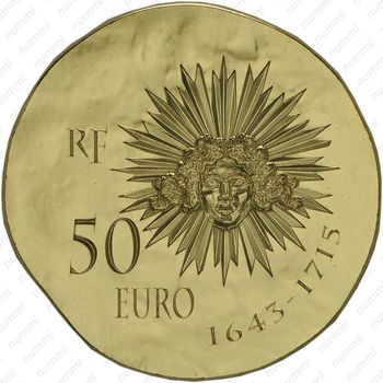 50 евро 2014, Людовик XIV