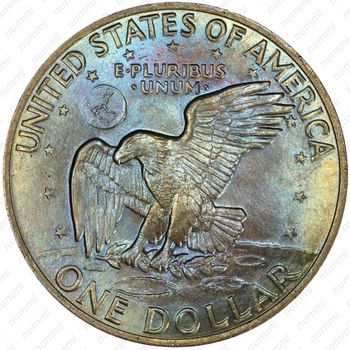 1 доллар 1972, доллар Эйзенхауэра - Реверс