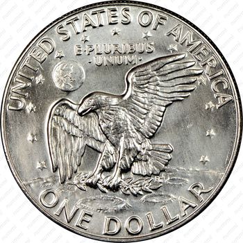 1 доллар 1974, доллар Эйзенхауэра - Реверс