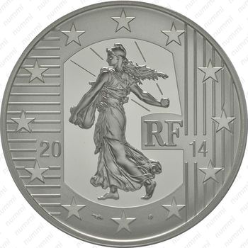 10 евро 2014, сеятельница