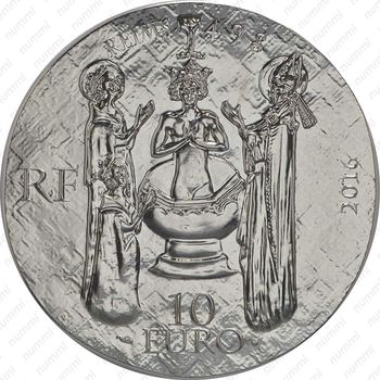 10 евро 2016, королева Клотильда