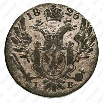 10 грошей 1826, IB - Аверс